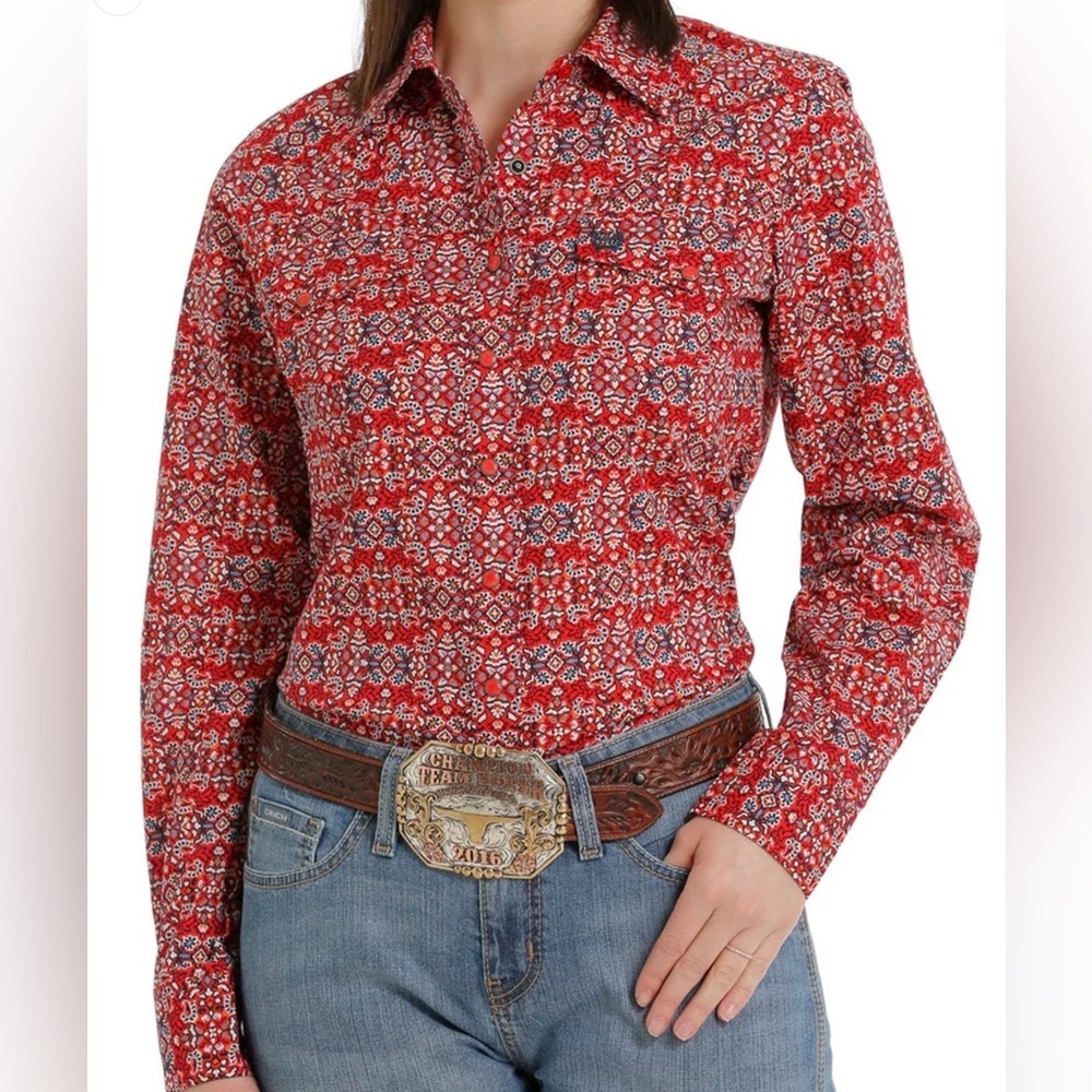 Cinch Snap Front Western Women's Cowgirl Shirt